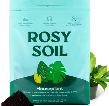 Rosy Soil Indoor Potting Soil for House Plants 