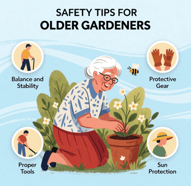 Safety Tips for Older Gardeners