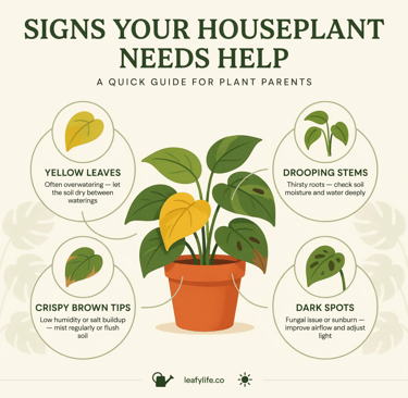 Signs Your Houseplant Needs Help