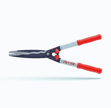 Wavy-Blade Hedge Shears