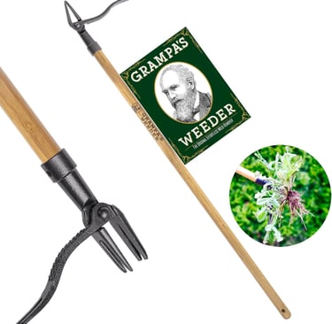 Weed Puller Tool with Long Handle