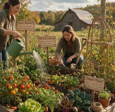 what veggies to plant in late summer for fall harvest