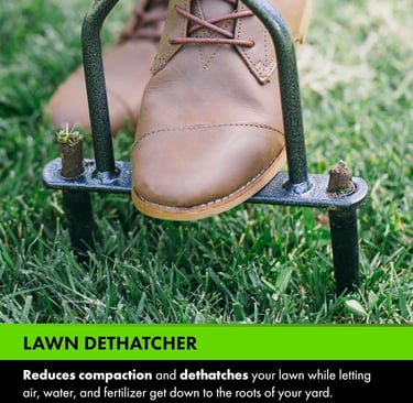 Yard Butler Manual Lawn Coring Aerator