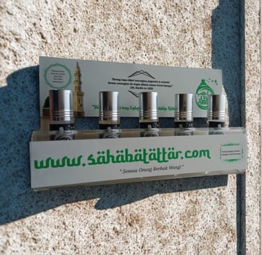 Program sedekah parfum untuk masjid dari Sahabat Attar