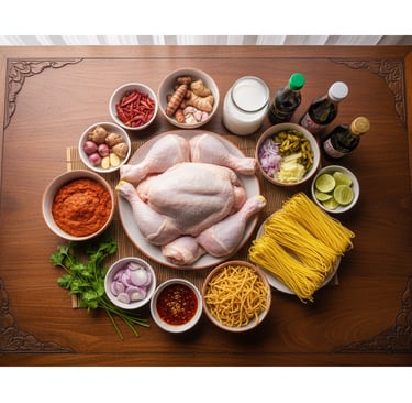 khao soi ingredients