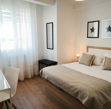 Cama doble-hotel arias