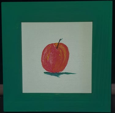 Réf : SUR240620. Pomme. 21x21cm.