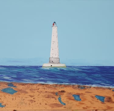 Réf : PAY240816. Phare de Cordouan (17). 40x30cm. 120€.