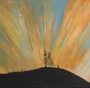 Réf : PAY241116. Aurores niçoises. D'après une photo. 40x30cm.