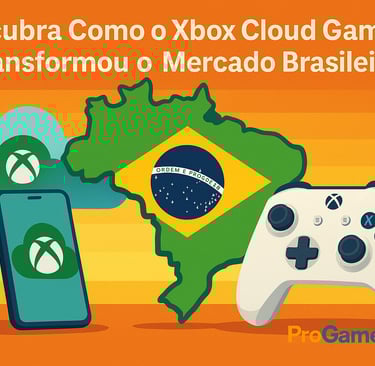 Controle com ícone de nuvem e gráfico ascendente sobre fundo Brasil, representando a consolidação 