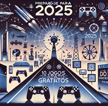 a poster of a video game console with a lot of video game controllers