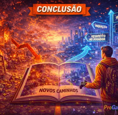 declínio dos jogos como serviço e a esperança de um futuro mais equilibrado para a indústria gamer.