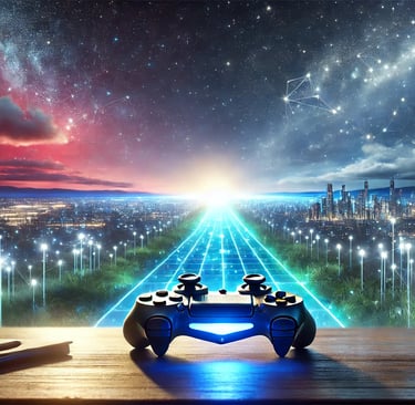 a video game controller controller with a controller