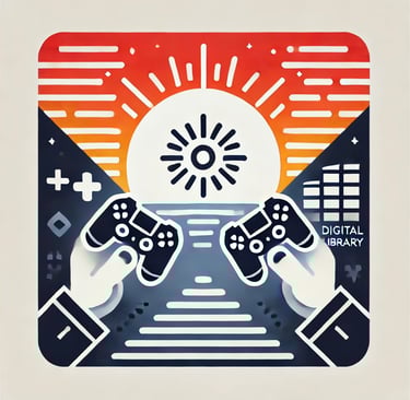 two hands holding two video game controllers