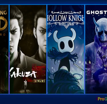 Coleção de quatro jogos marcantes da PS Plus em novembro
