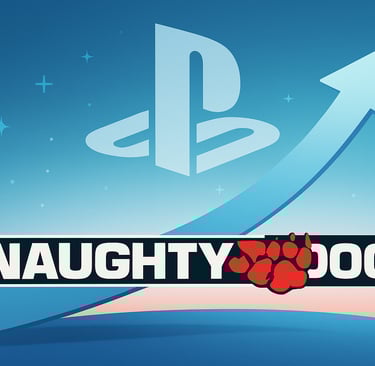 Naughty Dog como pilar criativo da PlayStation, destacando games single player e conexões com o audi