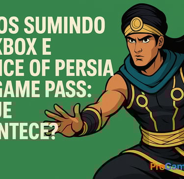 Arte do Prince of Persia em destaque com título do artigo em fundo verde.