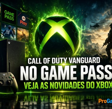 Novidades no game pass e semana agitada com jogos grátis