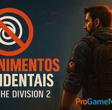 Jogador observa o símbolo de banimento.