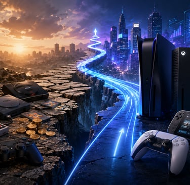 Linha do tempo mostra evolução dos consoles e mudanças na indústria dos videogames