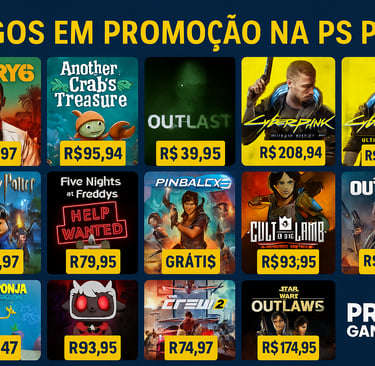 Jogos em promoção da PS PLUS