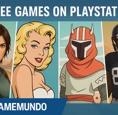 Jogos grátis da semana na PS Store com destaques visuais