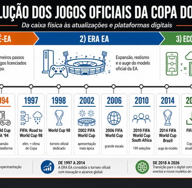 Linha do tempo dos jogos oficiais da Copa do Mundo, de 1986 a 2026.