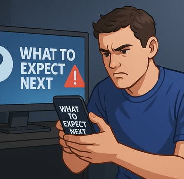 Usuário esperando novidades da Microsoft sobre solução no app Xbox.