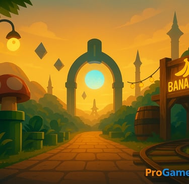 Parque de diversões digital com referências a Zelda, Mario e Donkey Kong