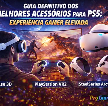 Jogador utilizando o PlayStation VR2 em experiência de realidade virtual.