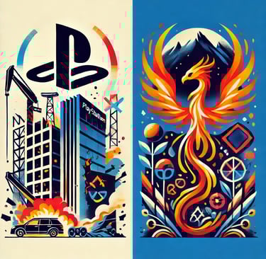 a couple of video game consoles and a playstation playstation