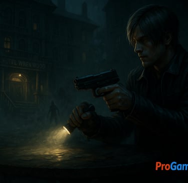 Leon em hotel sombrio – Resident Evil Requiem