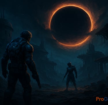 Protagonista de Saros em Carcosa sob eclipse