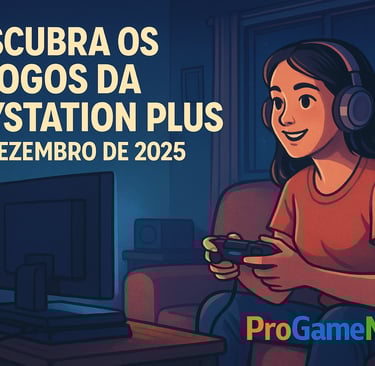 Descubra os Jogos da PlayStation Plus em Dezembro de 2025