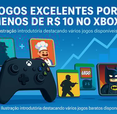 Grandes títulos, preços pequenos — comece a jogar agora mesmo!