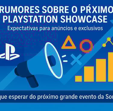 Expectativas para Showcase, com anúncios e exclusivos