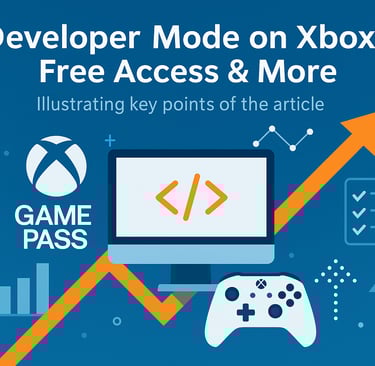 Modo desenvolvedor no Xbox transforma o console em um portal para o passado — e o futuro dos jogos.