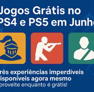 RPG, tiro e furtividade — descubra o que jogar agora em junho!