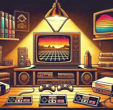 a room with a television and a television