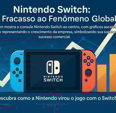 Visualize a trajetória de sucesso que redefiniu os consoles modernos.