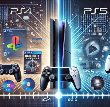 O impacto do PS4 e sua transição para a nova geração.