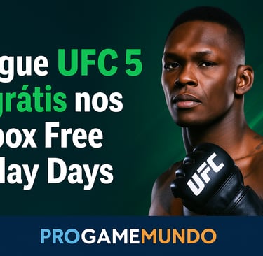 Jogo UFC 5 disponível de graça no Xbox Free Play Days