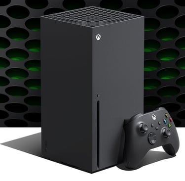 a xbox game console console with a controller and a controller