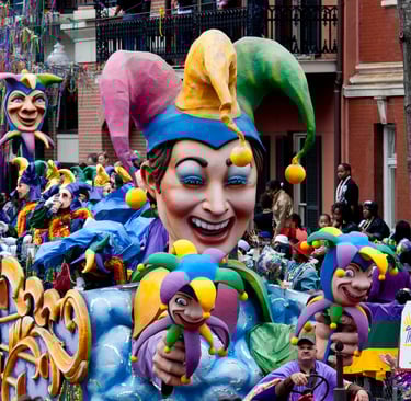 mardi gras parade louisiana