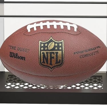 a football ball in a case with a football ball