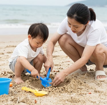 Beautiful stone patio and stairs surrounded by lush greenery, showcasing expert masonry work.