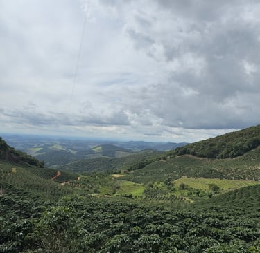 Imagem da serra do Brigadeiro, visto de Araraponga - MG