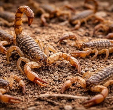 scorpion infestation