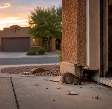 mouse in garage