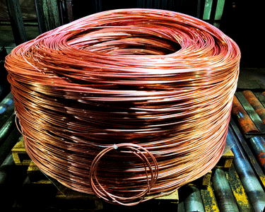 Vergalhão de cobre